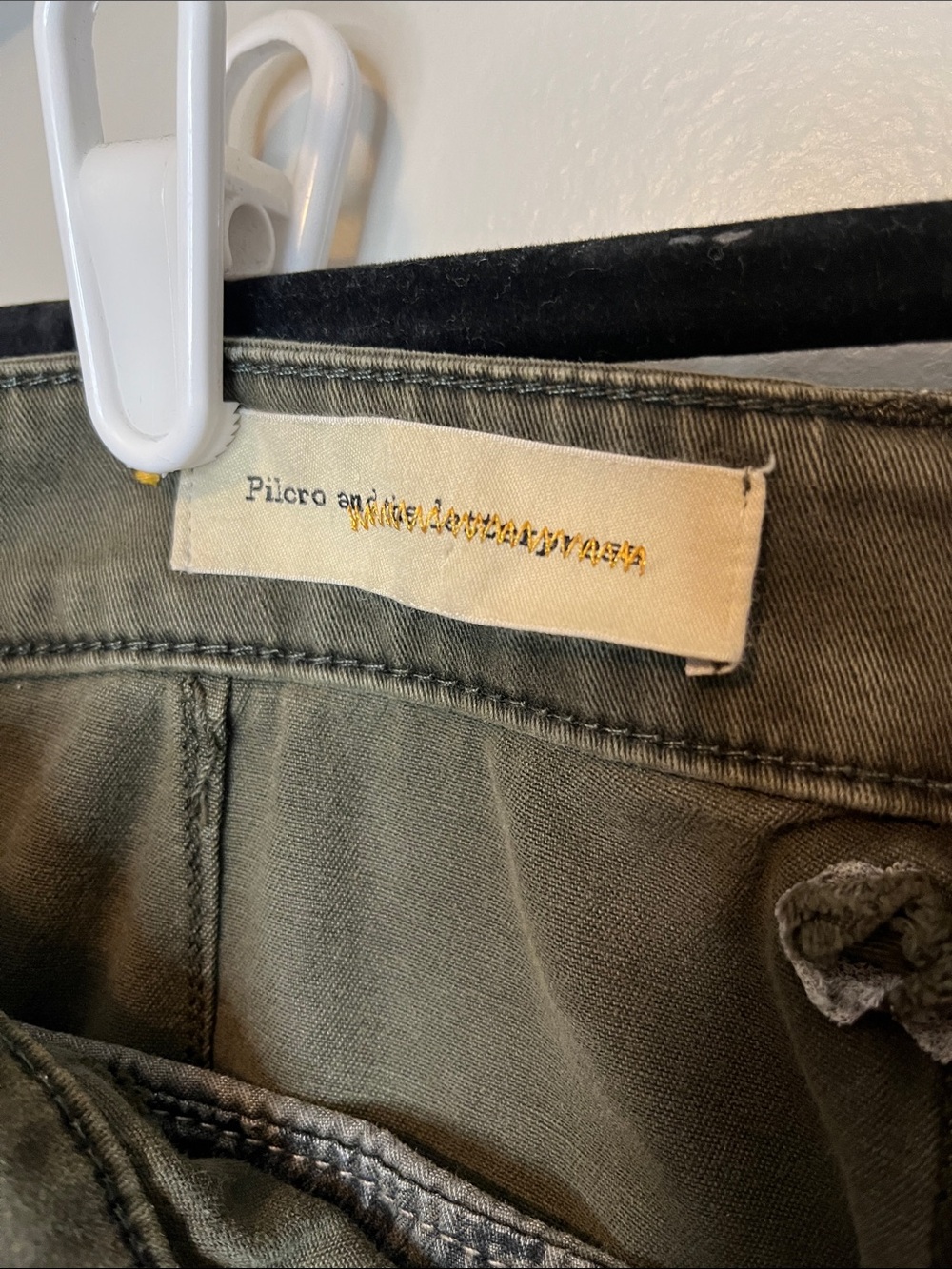 Anthropology Pilcro and the Letterpress Olive Green Women’s Jeans - Picture 15 of 16